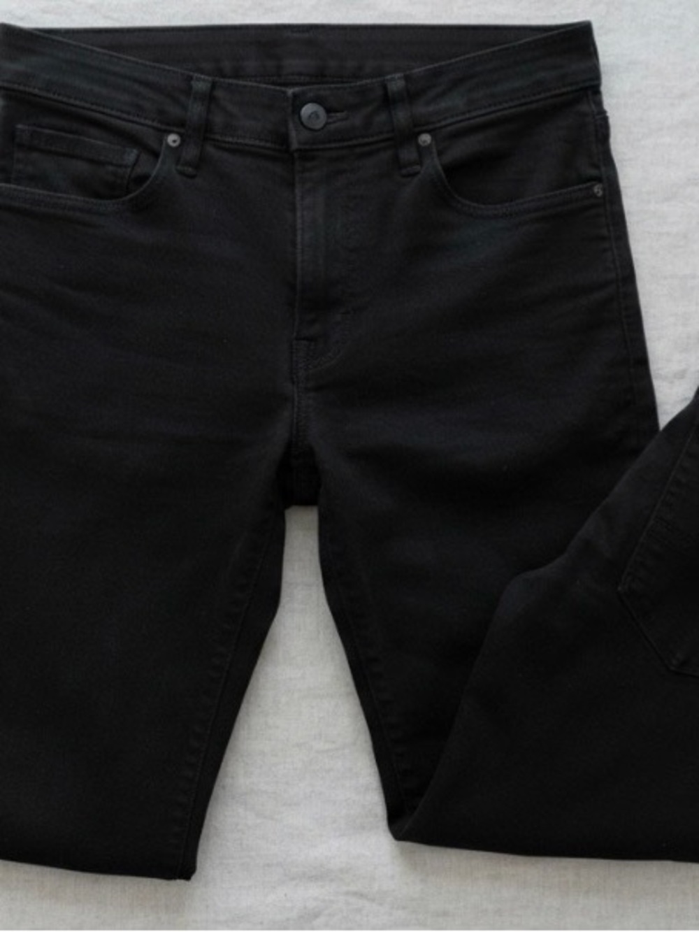 American Eagle Slim Straight Black Jeans Ne(x)t Level Flex Jeans